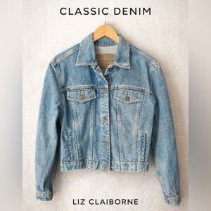 ✨ Vintage Liz Claiborne LIZWEAR Authentic Denim Jacket (Size S) ✨